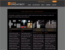 Tablet Screenshot of cad-architect.net